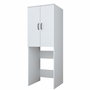 Hanah Home KD110 - 3192 Gabinete para Lavadora, Blanco, 65cm Ancho x 181.8cm Alto x 62.5cm Profundo